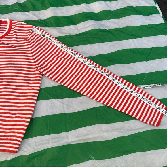 ALEX MILL striped cardigan cotton button up - Picture 5 of 6